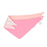 All4Ella - Bandana bibs 2pk - Pink Petals
