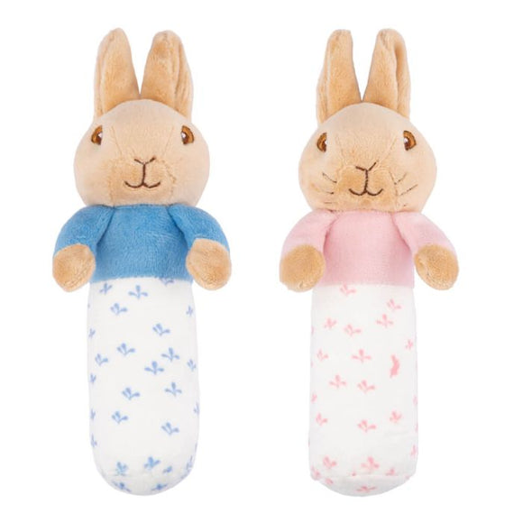 Peter Rabbit - PETER RABBIT & FLOPSY BUNNY STICK RATTLES