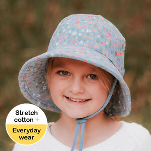 Bedhead - Kids Ponytail Bucket Sun Hat - Bloom