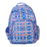 Spencil - Pastel Plaid - Big Kids Backpack