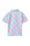 Milky - Brightside Plaid Polo Shirt