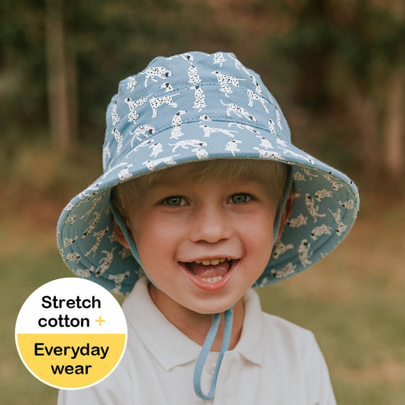 Bedhead Hats - Kids Classic Bucket Sun Hat - Dalmation