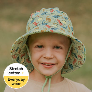 Bedhead - Kids Classic Bucket Sun Hat - Dino