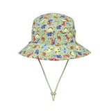 Bedhead - Kids Classic Bucket Sun Hat - Dino