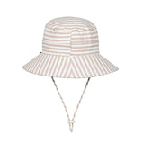 Bedhead - Kids Classic Bucket Sun Hat - Natural Stripe