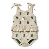 Wilson & Frenchy - Fleur Organic Knitted Jacquard Playsuit