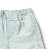 Wilson & Frenchy - Ditsy Daisy Organic Denim Short