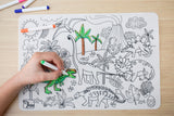 Eleganter - REUSABLE SILICONE DRAWING MAT- DINOSAURS
