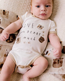 Confetti Kidz - Print Bodysuit - Beary Cute