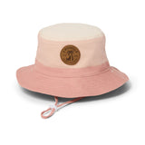 Crywolf - REVERSIBLE BUCKET HAT Blush Colourblock