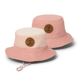 Crywolf - REVERSIBLE BUCKET HAT Blush Colourblock