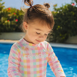 Crywolf - BABY RASH VEST Pop Gingham