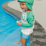Crywolf - BABY SWIM SHORT Seaside Colourblock