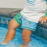 Crywolf - BABY SWIM SHORT Seaside Colourblock