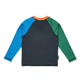 Crywolf - LONG SLEEVE RASH VEST Seaside Colourblock