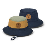 Crywolf - REVERSIBLE BUCKET HAT Indigo Colourblock