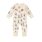 Confetti Kidz - Circus Bunnies - Bamboo Zipsuit