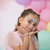 Glitter Girl - Unicorn Face Gems - Coconut Ice
