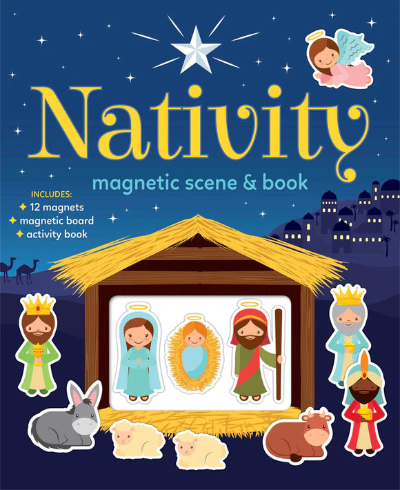 Lake Press - Magnetic Folder - Nativity Scene