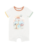 Bebe - VAN CAMP SCENE SS ROMPER