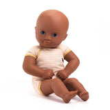 Djeco - 32 cm Pomea Machine Washable Soft Body Doll in Yellow