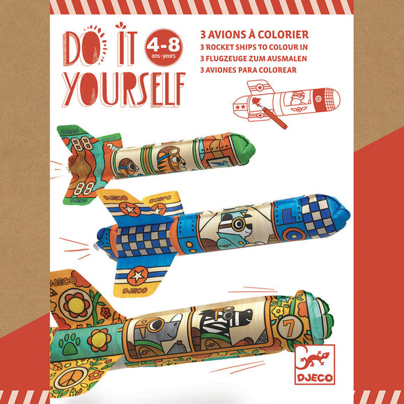 Djeco - Do It Yourself To The Sky Rockets (Colour & Inflate)