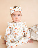 Bebe - GEMMA ORGANIC LS ZIPSUIT