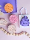 Play Sense - Eco Playdough Stamp | Party/Cake/Purple