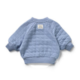 Wilson & Frenchy - Sky Blue Organic Quilted Sweat