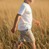 Love Henry - Boys Sonny Shorts - Brown Check