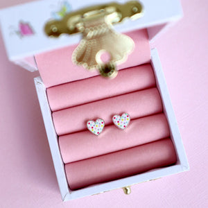 Lauren Hinkley - Confetti Heart Earrings