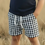 Love Henry - Boys Sonny Shorts - Navy Check