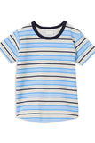 Milky - Boys - Blue Stripe Tee