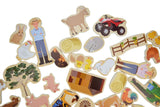 Eleganter - FRIDGE FRIENDS AUSSIE FARM MAGNETS 35PCS