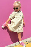 Milky - Ecru Puff Sleeve Dress