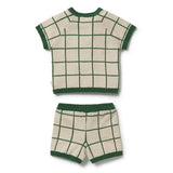 Wilson & Frenchy - Lagoon Organic Knitted Check Set