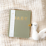 Fox & Fallow - Mini Baby Book - Sage