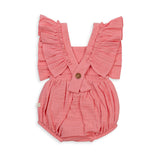 tiny Twig - Ruffle Romper - Berry Ice