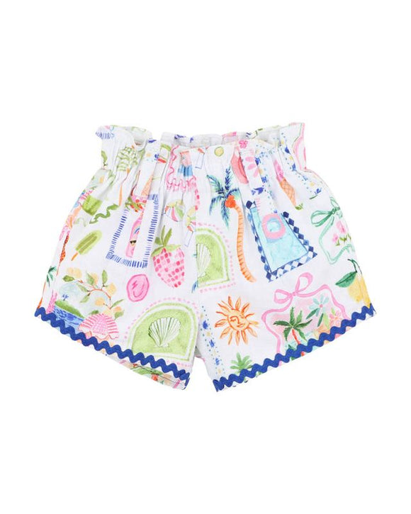 Fox & Finch - SUMMER VACAY RIC RAC SHORTS