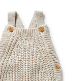 Wilson & Frenchy - Cookie and Cream Organic Knitted Overall