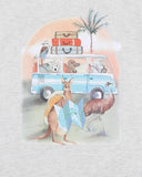 Bebe - VAN CAMP SCENE SS ROMPER