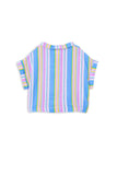 Milky - Big Girls - Crinkle Stripe Shirt