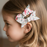 Love Henry - Girls Clips 2 Pack - Pink Blossom/Petite Floral