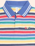 Huxbaby - Vintage Stripe Hux Polo Romper