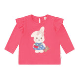 Huxbaby - Flower Field Bunny Frill Top
