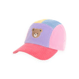 Huxbaby - Colour Block Cord Panel Cap Pink