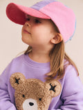 Huxbaby - Colour Block Cord Panel Cap Pink