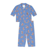Huxbaby - Vintage Blue Bunny Pj Set