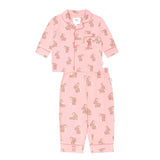Huxbaby - Dusty Pink Bunny Pj Set