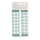 All4Ella - Harness covers - Gingham Sage